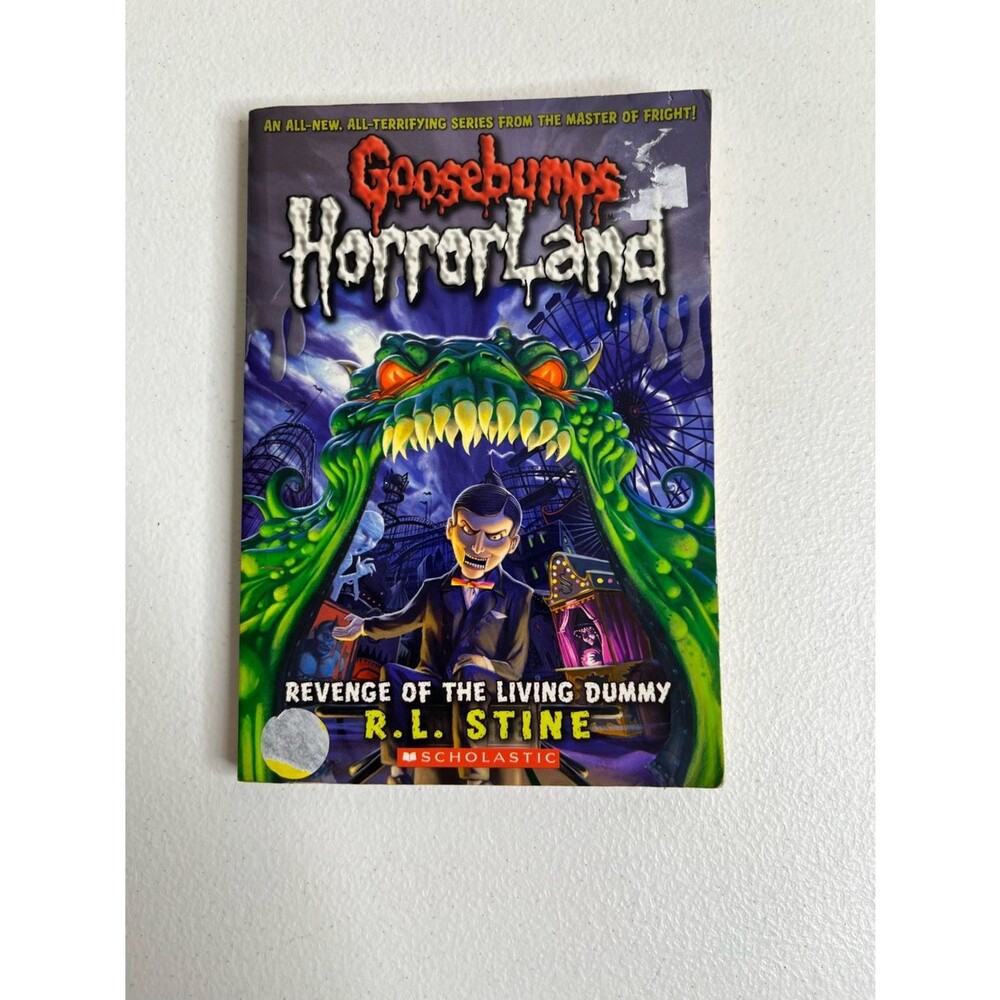 Goosebumps Revenge of the Living Dummy #1 Horrorland Series First Edition 2008